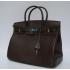 Hermes Birkin 62641 Ladies Handbag Brown