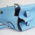 Hermes Original leather 6108 Ladies Lambskin Blue Handbag Replica