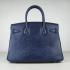 Hermes Birkin 6088 Ladies Handbag Blue HM08377