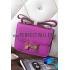 Hermes Constance Cyclamen With Gold Hardware 608113