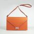 Hermes  bags H021 Ladies Lambskin Orange