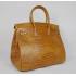 Replica Hermes Birkin H35 Handbag Orange