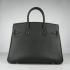 Cheap Hermes Birkin 6089 Handbag Cow Leather Black