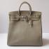 Cheap Hermes Birkin HB40 Ladies Cow Leather Grey Handbag