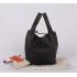 Hermes Picotin 1048 Handbag Lambskin Black Replica