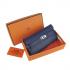 Cheap Hermes Clutches H009 Cow Leather Blue Bag