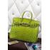 Hermes Birkin 35 Crocodile Anis Green 608057