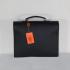 Hermes Briefcases H269 Briefcase Cow Leather Black Bag