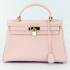 Hermes Kelly 6108 Ladies Cow Leather Pink Bag