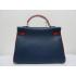 Hermes Kelly H1043 Ladies Cow Leather Red Bag