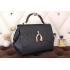 Replica Hermes Stirrup Shoulder Bag Black 608089