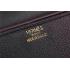 Replica Hermes Stirrup Shoulder Bag Black 608089