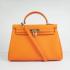 Hermes Original leather 6108 Ladies 2way Cow Leather Bag