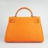 Hermes Original leather 6108 Ladies 2way Cow Leather Bag