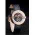 Hermes  MOP Dial Black Leather Strap Replica