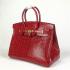 Hermes Birkin HB35 Ladies Red Handbag