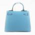 Hermes Original leather HK28 Handbag Lambskin Blue