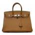 Hermes Birkin 62640 Ladies Handbag Coffee