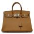 Hermes Birkin 62640 Ladies Handbag Coffee