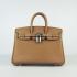 Replica Hermes Birkin 6068 Handbag Coffee