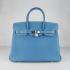 Cheap Hermes Birkin 6089 Handbag Blue HM09308