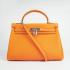 Cheap Hermes Original leather  2way Lambskin Bag