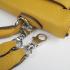 Hermes Kelly 6308 2way Cow Leather Yellow Handbag