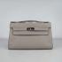 Hermes Clutches H008 Ladies Cow Leather Grey Bag