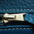 Hermes Original leather H1043 2way Lambskin Blue Bag