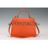 Replica Hermes Kelly 32 Orange Ostrich Leather 607480