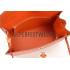 Replica Hermes Kelly 32 Orange Ostrich Leather 607480