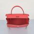 Hermes Original leather 6108 Lambskin Red Bag