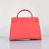 Hermes Original leather 6108 Lambskin Red Bag