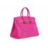 Hermes Original leather HB35 Ladies Pink Handbag