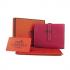 Hermes Wallet H006 Cow Leather Red