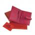 Hermes Wallet H006 Cow Leather Red