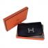 Hermes Wallet H6023 Wallet Cow Leather