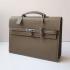 Replica Hermes Briefcases H269 Unisex Grey Handbag