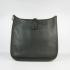 Hermes Evelyne 6309 Ladies Cow Leather Black Handbag Replica