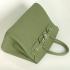 Hermes Original leather HB35 Ladies Cow Leather Green Replica