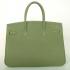 Hermes Original leather HB35 Ladies Cow Leather Green Replica