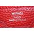 Hermes Wallet H1528 Wallet Cow Leather Red