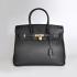 Hermes Birkin 6089 Ladies Handbag Black