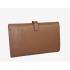 Hermes Wallet H1528 Ladies Cow Leather Apricot