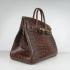 Hermes Birkin 6099 Ladies Handbag Brown