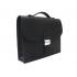 Hermes Briefcases H1048 Unisex Cow Leather Black