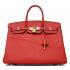 Hermes Birkin 62640 Ladies Handbag Red