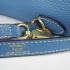 Hermes Kelly 6108 2way Cow Leather Blue HM10419