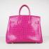 Replica Hermes Birkin 6089 Handbag Purple