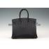 Hermes Birkin 35 Black/Pink Lining 607486